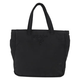 PRADA Hand Bag Nylon Black Auth ep12285 - 0