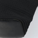 GUCCI Bamboo Tote Bag Nylon Black Silver 002 1364 0439 Auth ep12286-15