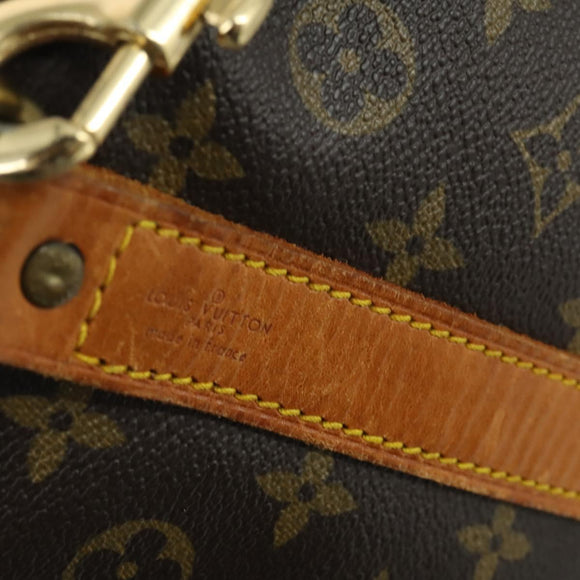 LOUIS VUITTON Monogram Keepall Bandouliere 55 Boston Bag M41414 LV Auth ep12288