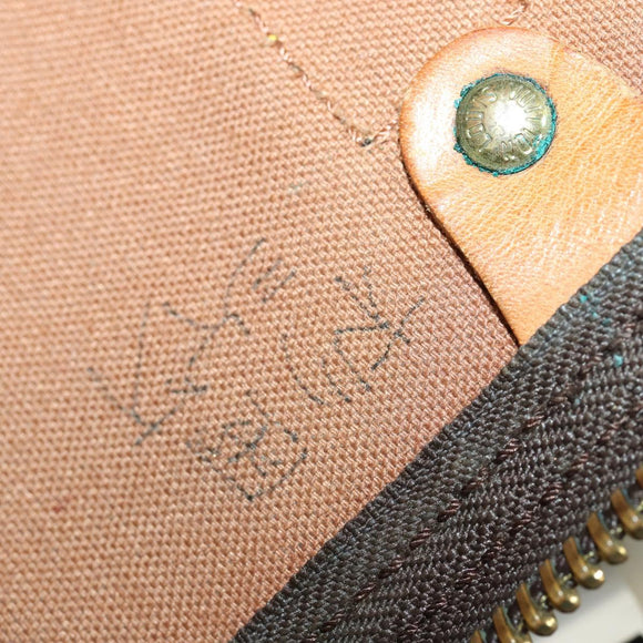 LOUIS VUITTON Monogram Keepall Bandouliere 55 Boston Bag M41414 LV Auth ep12288