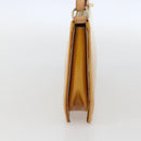 LOUIS VUITTON Monogram Vernis Lexington Pouch Beige M91010 LV Auth ep12290-4