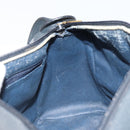 GUCCI GG Supreme Sherry Line Bag PVC 2way Navy Red gold 002 39 0069 Auth ep12291-21