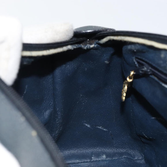 GUCCI GG Supreme Sherry Line Bag PVC 2way Navy Red gold 002 39 0069 Auth ep12291