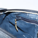 GUCCI GG Supreme Sherry Line Bag PVC 2way Navy Red gold 002 39 0069 Auth ep12291-23