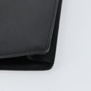 LOUIS VUITTON Epi Serie Dragonne Clutch Bag Black Noir M52612 LV Auth ep12293-11