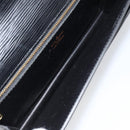 LOUIS VUITTON Epi Serie Dragonne Clutch Bag Black Noir M52612 LV Auth ep12293-16