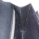 LOUIS VUITTON Epi Serie Dragonne Clutch Bag Black Noir M52612 LV Auth ep12293-17