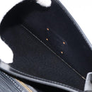 LOUIS VUITTON Epi Serie Dragonne Clutch Bag Black Noir M52612 LV Auth ep12293-21