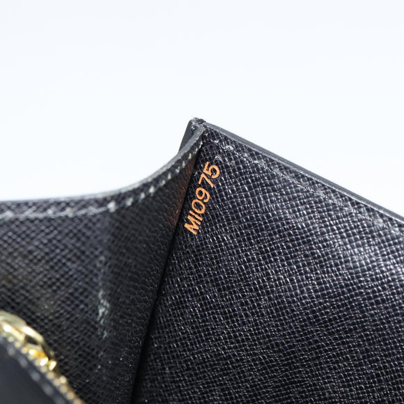 LOUIS VUITTON Epi Serie Dragonne Clutch Bag Black Noir M52612 LV Auth ep12293