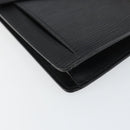 LOUIS VUITTON Epi Serie Dragonne Clutch Bag Black Noir M52612 LV Auth ep12293-9