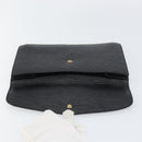 LOUIS VUITTON Epi Montaigne 27 Clutch Bag Black M52652 LV Auth ep12295-8