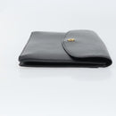 LOUIS VUITTON Epi Montaigne 27 Clutch Bag Black M52652 LV Auth ep12295-3