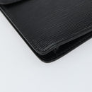 LOUIS VUITTON Epi Montaigne 27 Clutch Bag Black M52652 LV Auth ep12295-14