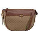 GUCCI Micro GG Supreme Shoulder Bag PVC Beige Gold 001 115 4001 Auth ep12296-1