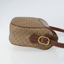 GUCCI Micro GG Supreme Shoulder Bag PVC Beige Gold 001 115 4001 Auth ep12296-3