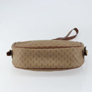 GUCCI Micro GG Supreme Shoulder Bag PVC Beige Gold 001 115 4001 Auth ep12296-5