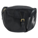 LOUIS VUITTON Epi Jeune Fille MM Shoulder Bag Black M52152 LV Auth ep12297-1