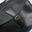 LOUIS VUITTON Epi Jeune Fille MM Shoulder Bag Black M52152 LV Auth ep12297-18