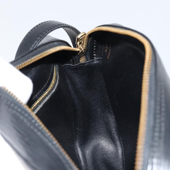 LOUIS VUITTON Epi Jeune Fille MM Shoulder Bag Black M52152 LV Auth ep12297