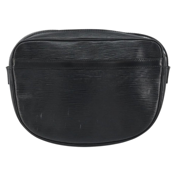 LOUIS VUITTON Epi Jeune Fille MM Shoulder Bag Black M52152 LV Auth ep12297