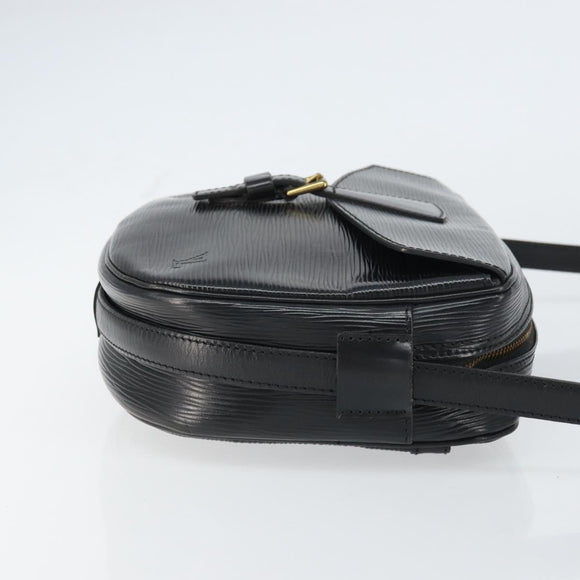 LOUIS VUITTON Epi Jeune Fille MM Shoulder Bag Black M52152 LV Auth ep12297