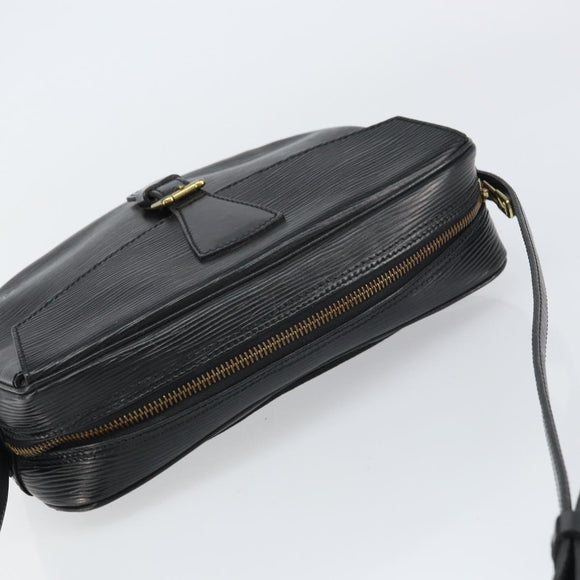 LOUIS VUITTON Epi Jeune Fille MM Shoulder Bag Black M52152 LV Auth ep12297