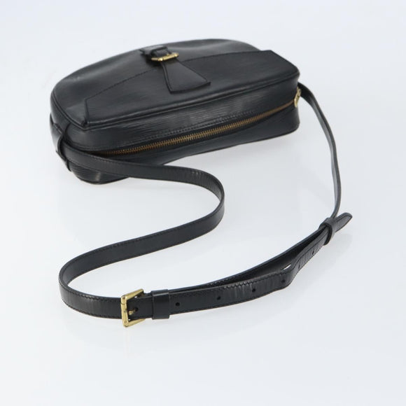 LOUIS VUITTON Epi Jeune Fille MM Shoulder Bag Black M52152 LV Auth ep12297