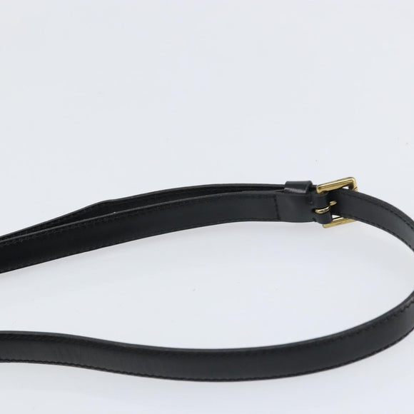 LOUIS VUITTON Epi Jeune Fille MM Shoulder Bag Black M52152 LV Auth ep12297