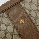 GUCCI GG Supreme Shoulder Bag PVC Beige Gold Auth ep12302-18