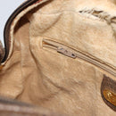 GUCCI GG Supreme Shoulder Bag PVC Beige Gold Auth ep12302-22