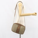 GUCCI GG Supreme Shoulder Bag PVC Beige Gold Auth ep12302-24
