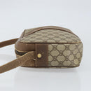 GUCCI GG Supreme Shoulder Bag PVC Beige Gold Auth ep12302-4