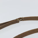 GUCCI GG Supreme Shoulder Bag PVC Beige Gold Auth ep12302-14