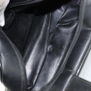 GUCCI Hand Bag Enamel Black Silver 000 1274 0505 Auth ep12304-10