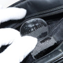 GUCCI Hand Bag Enamel Black Silver 000 1274 0505 Auth ep12304-12