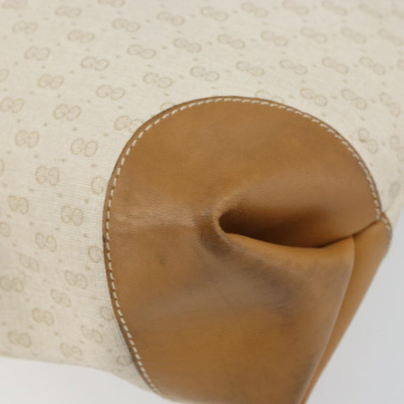 GUCCI Micro GG Supreme Web Sherry Line Bag PVC White 002 904 0223 Auth ep12306