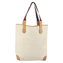 GUCCI Micro GG Supreme Web Sherry Line Tas PVC Wit 002 904 0223 Auth ep12306-2