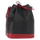 LOUIS VUITTON Epi Noe Shoulder Bag Bicolor Black Red M44017 LV Auth ep12309-1