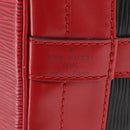 LOUIS VUITTON Epi Noe Shoulder Bag Bicolor Black Red M44017 LV Auth ep12309-17