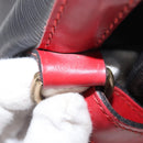 LOUIS VUITTON Epi Noe Shoulder Bag Bicolor Black Red M44017 LV Auth ep12309-12
