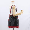 LOUIS VUITTON Epi Noe Shoulder Bag Bicolor Black Red M44017 LV Auth ep12309-20