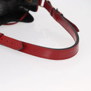 LOUIS VUITTON Epi Noe Shoulder Bag Bicolor Black Red M44017 LV Auth ep12309-7