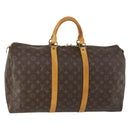 LOUIS VUITTON Monogram Keepall 50 Boston Bag M41426 LV Auth ep12311-1