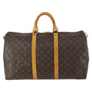 LOUIS VUITTON Monogram Keepall 50 Boston Bag M41426 LV Auth ep12311-13
