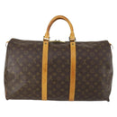 LOUIS VUITTON Monogram Keepall 50 Boston Bag M41426 LV Auth ep12311-2