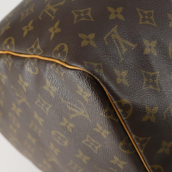 LOUIS VUITTON Monogram Keepall 55 Boston Bag M41424 LV Auth ep12315