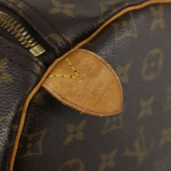 LOUIS VUITTON Monogram Keepall 55 Boston Bag M41424 LV Auth ep12315