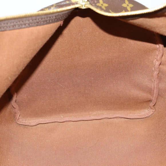 LOUIS VUITTON Monogram Keepall 55 Boston Bag M41424 LV Auth ep12315