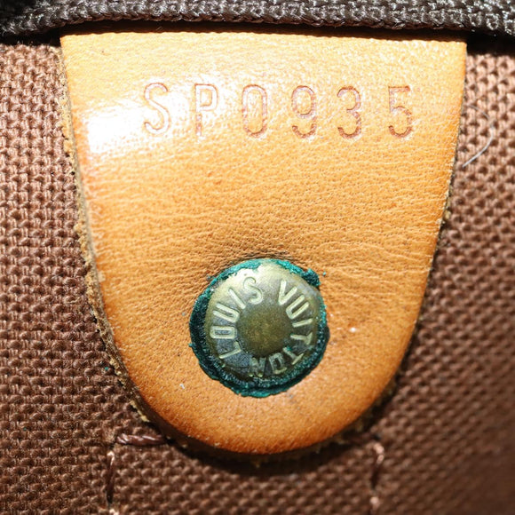 LOUIS VUITTON Monogram Keepall 55 Boston Bag M41424 LV Auth ep12315