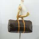 LOUIS VUITTON Monogram Keepall 55 Boston Bag M41424 LV Auth ep12315-21